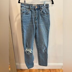 Cotton On Women's Blue Relaxed Jeans